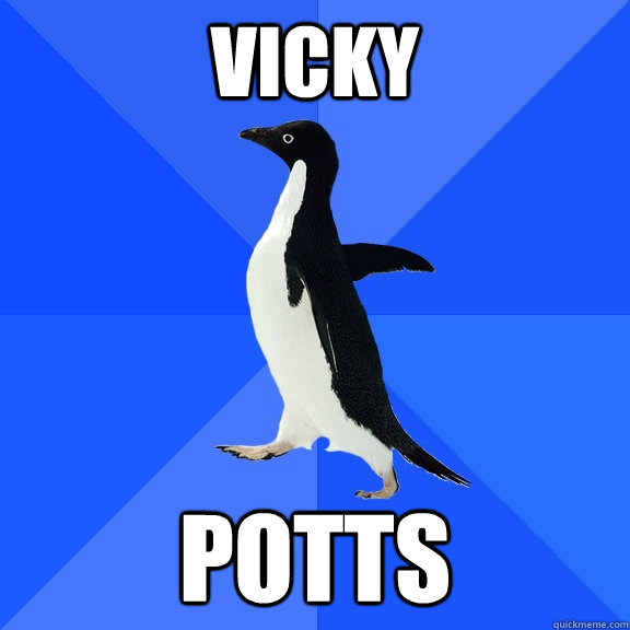 Vicky Potts  Socially Awkward Penguin