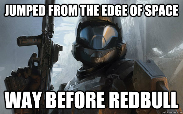 Jumped from the edge of space Way before redbull - Jumped from the edge of space Way before redbull  Misc