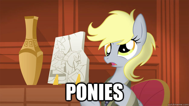  Ponies -  Ponies  Professor Derpy