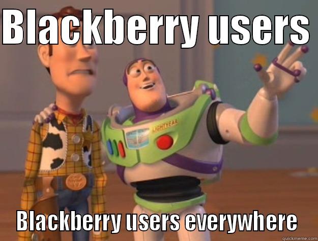 BLACKBERRY USERS  BLACKBERRY USERS EVERYWHERE Toy Story