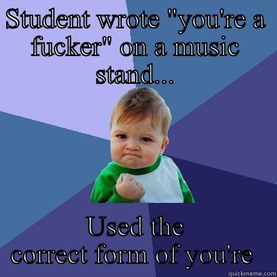 STUDENT WROTE 