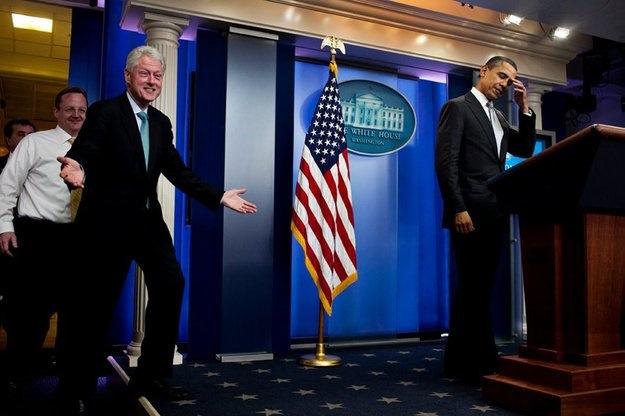 I kicked his butt at FORTY BELOW!! -   Inappropriate Timing Bill Clinton
