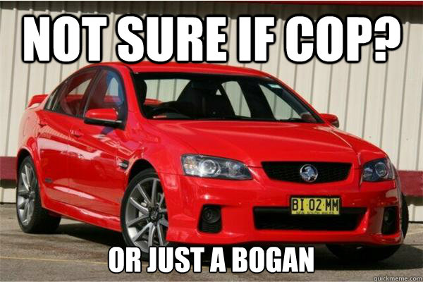 Not sure if Cop? Or just a bogan - Not sure if Cop? Or just a bogan  bogan commodore