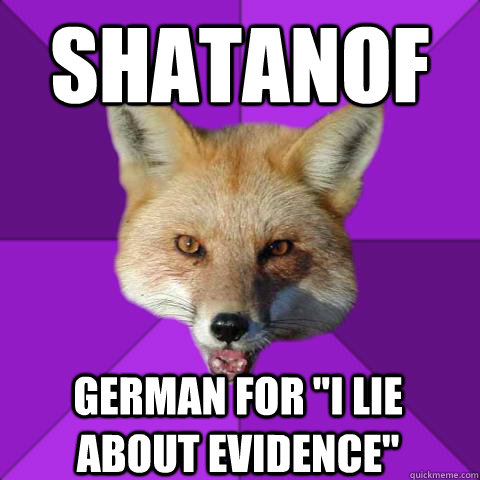 Shatanof German for 