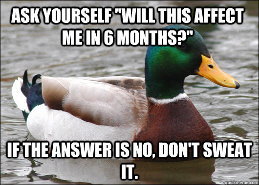 Ask yourself 