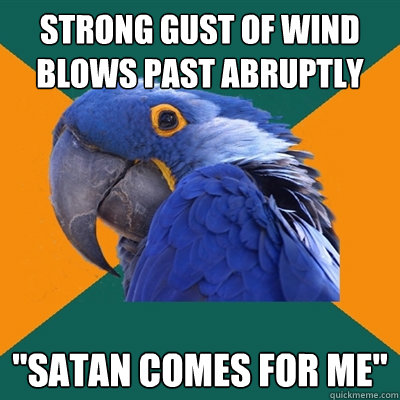 Strong gust of wind blows past abruptly 