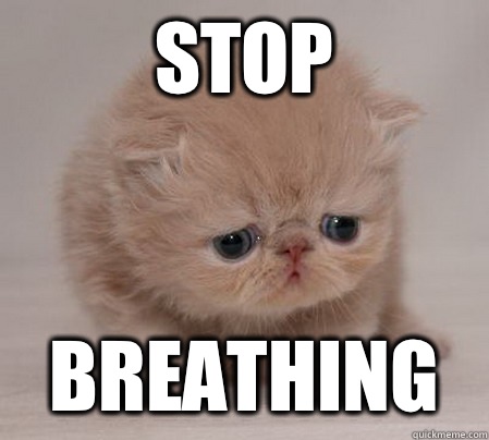 Stop Breathing  kill yourself