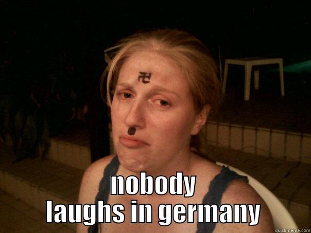  NOBODY LAUGHS IN GERMANY Sad Hitler Girl