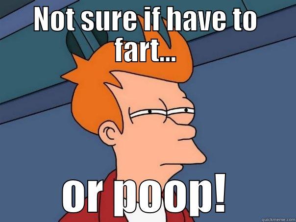 NOT SURE IF HAVE TO FART... OR POOP! Futurama Fry