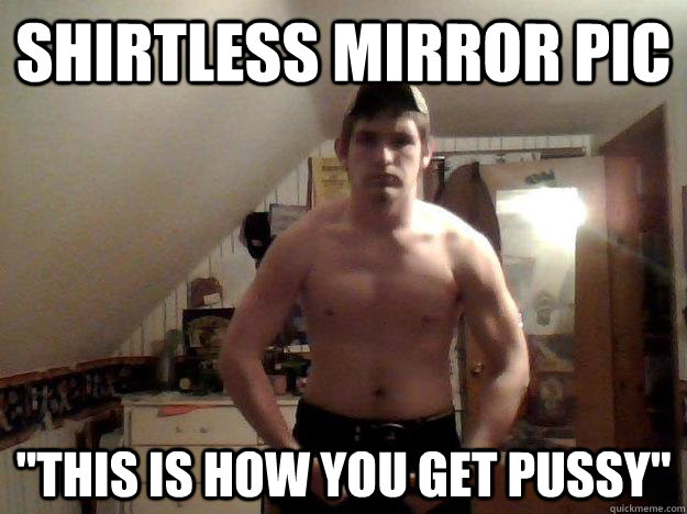 Shirtless Mirror Pic 