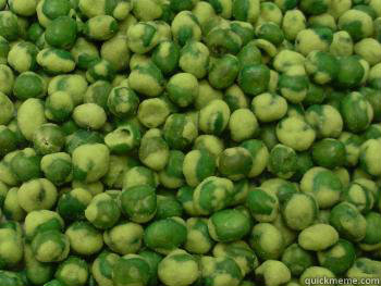    wasabi peas