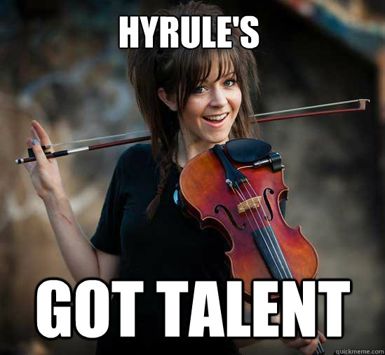 Hyrule's got talent  Lindsey Stirling