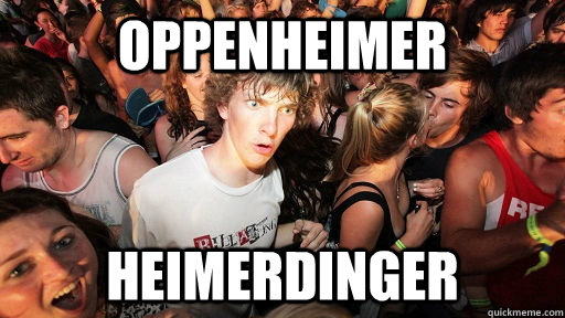 OPPENHEIMER HEIMERDINGER  Sudden Clarity Clarence Neopet