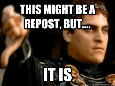 This might be a repost, but.... it is  Downvoting Roman