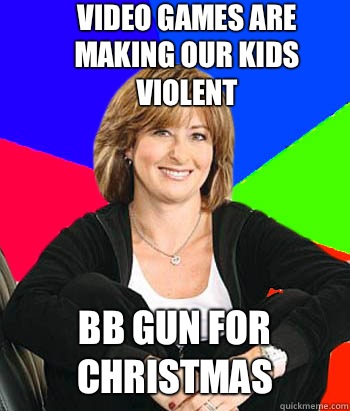 Video games are making our kids violent BB gun for Christmas   Sheltering Suburban Mom