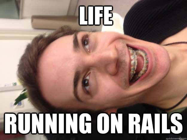life  running on rails - life  running on rails  Railway4life