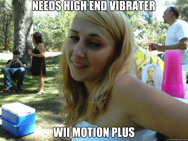 needs high end vibrater wii motion plus  