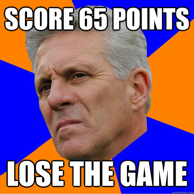 Score 65 Points Lose the Game - Score 65 Points Lose the Game  Uninformed Zook