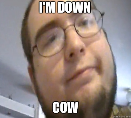 I'm Down Cow  Wings of Redemption