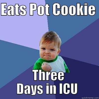 EATS POT COOKIE  THREE DAYS IN ICU  Success Kid