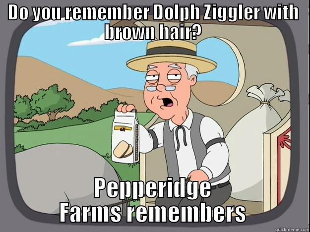 Dolph Ziggler - DO YOU REMEMBER DOLPH ZIGGLER WITH BROWN HAIR? PEPPERIDGE FARMS REMEMBERS Pepperidge Farm Remembers