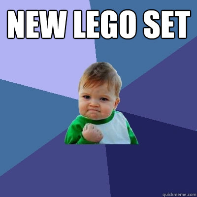 new lego set   Success Kid