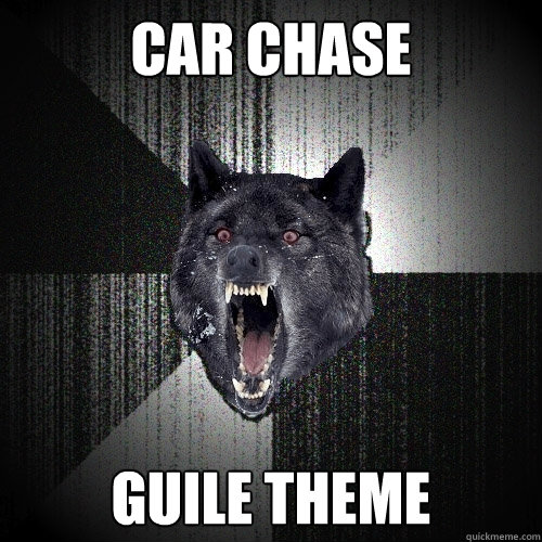 Car chase Guile theme  Insanity Wolf