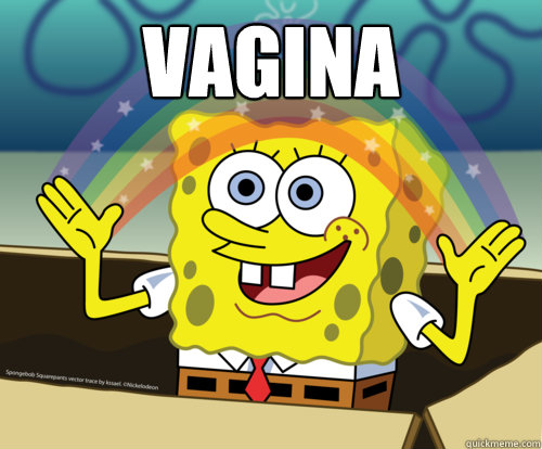 VAGINA   Spongebob rainbow