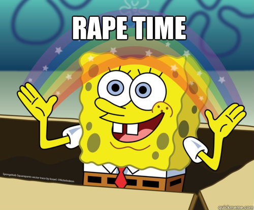 Rape time  Spongebob rainbow