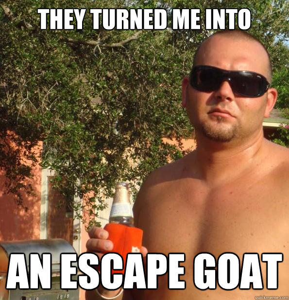 they turned me into an escape goat  Paul Christoforo