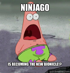 Ninjago is becoming the new bionicle!?  