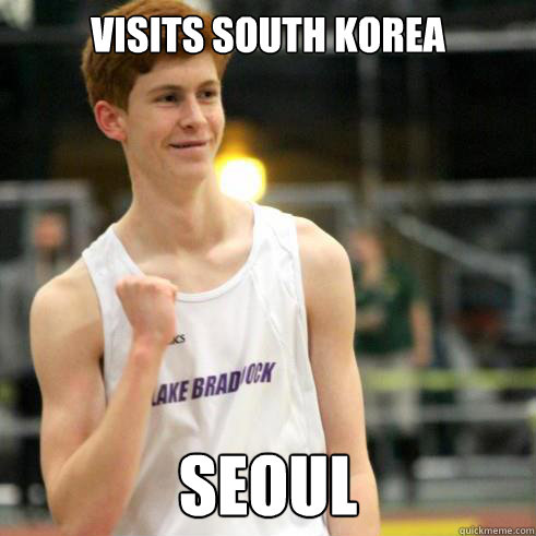 Visits south korea Seoul  Success Ginger