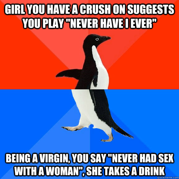 Girl you have a crush on suggests you play 