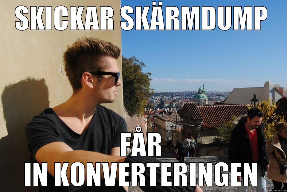 SKICKAR SKÄRMDUMP FÅR IN KONVERTERINGEN Misc