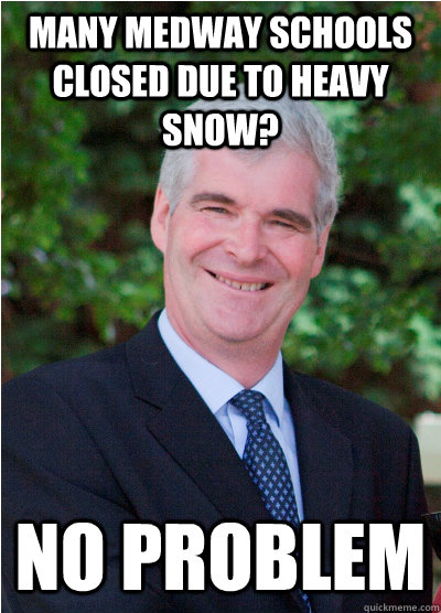 Many Medway schools closed due to heavy snow? No problem  