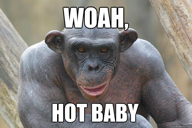 WOAH, Hot Baby  The Most Interesting Chimp In The World