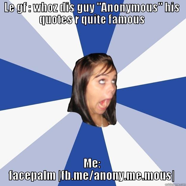 LE GF : WHOZ DIS GUY 