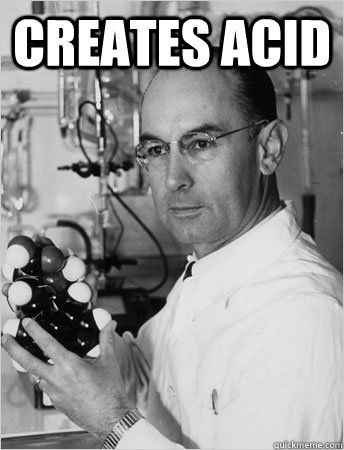 creates acid  - creates acid   The original GGG FIXED