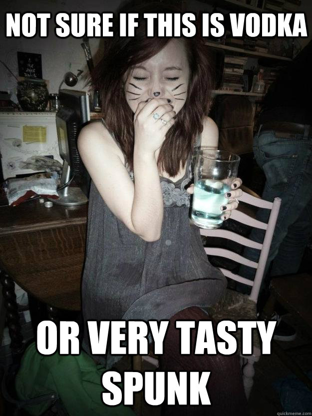 not sure if this is vodka or very tasty spunk - not sure if this is vodka or very tasty spunk  zelahisaslut