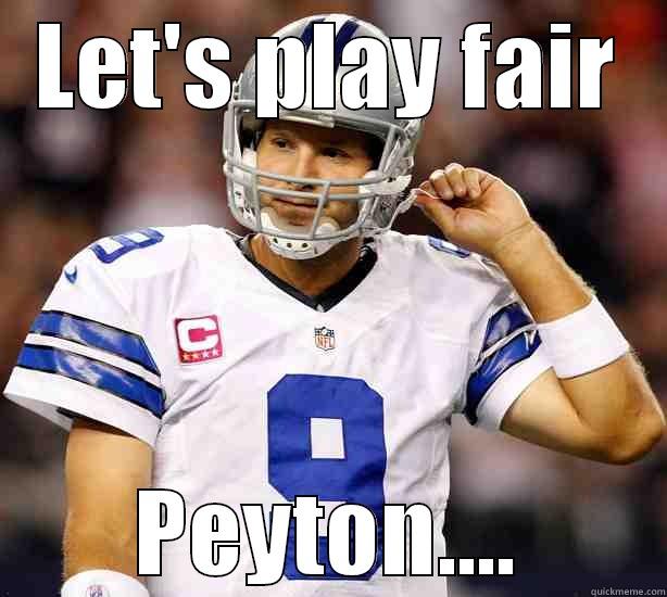 LET'S PLAY FAIR PEYTON.... Misc