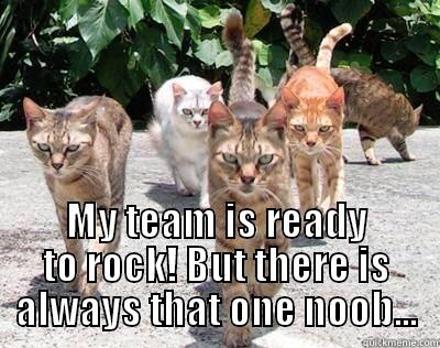  MY TEAM IS READY TO ROCK! BUT THERE IS ALWAYS THAT ONE NOOB... Misc
