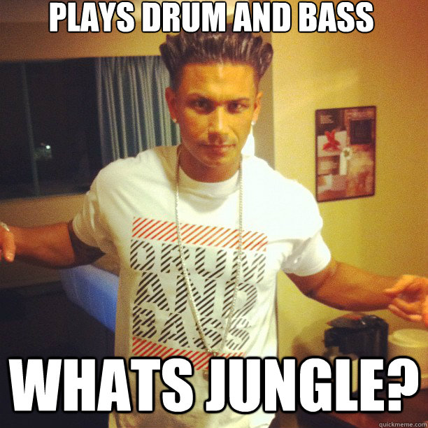 PLAYS DRUM AND BASS Whats jungle?   Drum and Bass DJ Pauly D