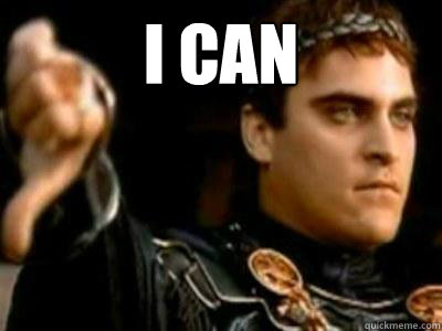 I can  - I can   Downvoting Roman