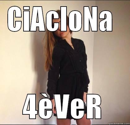 FEDERICA FACCIOLLA - CIACIONA  4ÈVER Misc