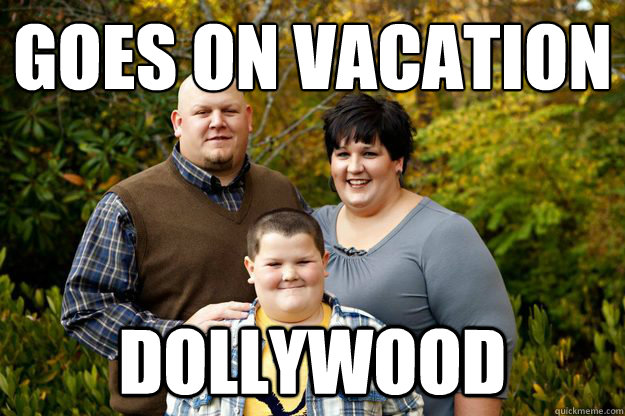 Goes on vacation Dollywood - Goes on vacation Dollywood  Happy American Family