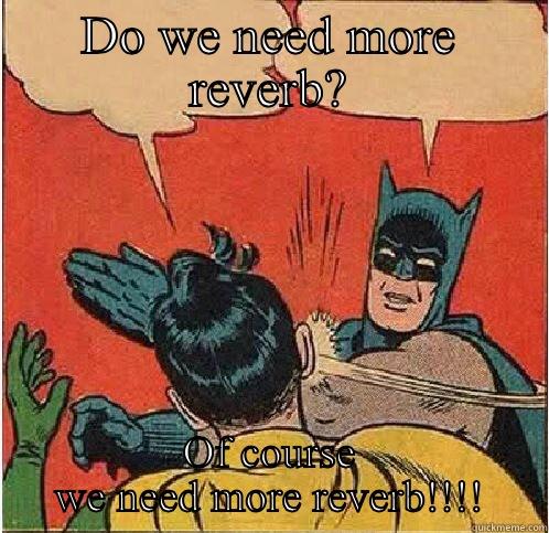 DO WE NEED MORE REVERB? OF COURSE WE NEED MORE REVERB!!!! Batman Slapping Robin