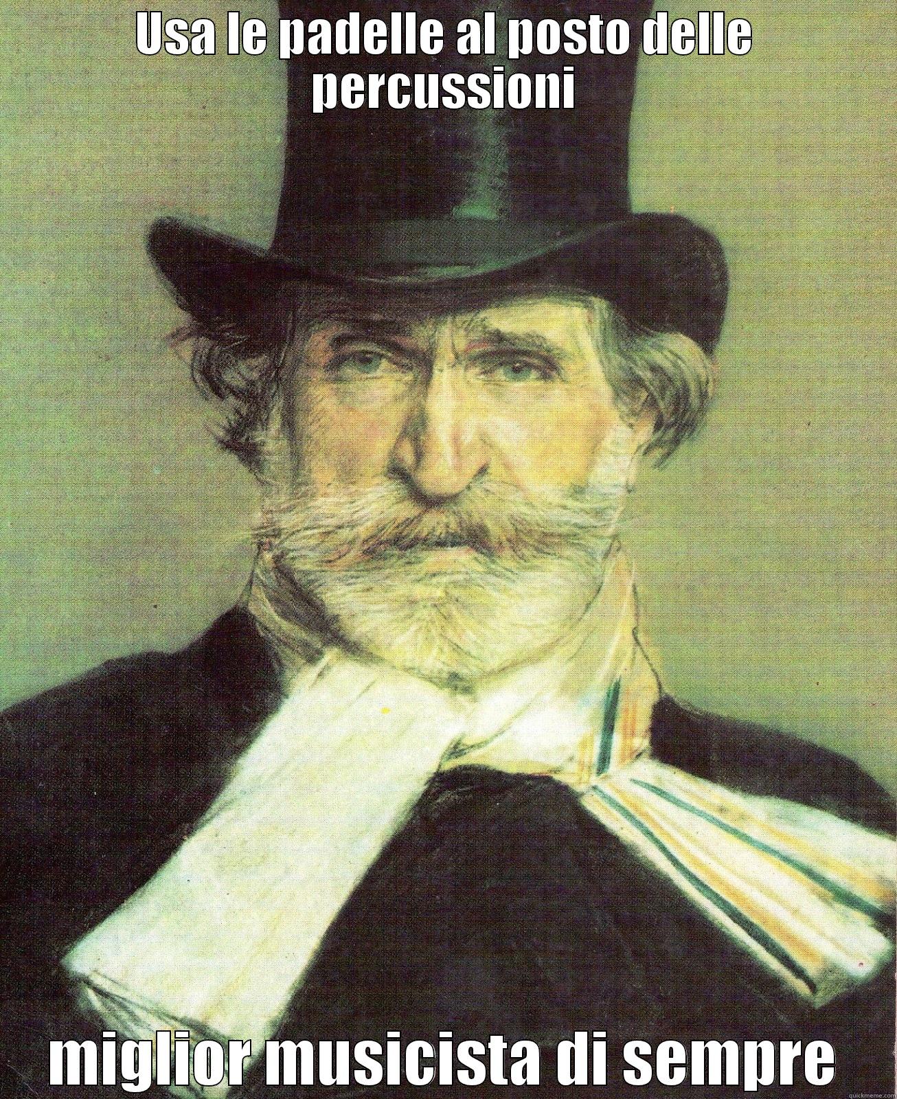 USA LE PADELLE AL POSTO DELLE PERCUSSIONI MIGLIOR MUSICISTA DI SEMPRE Misc