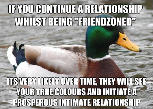If you continue a relationship whilst being 