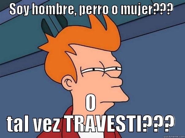 SOY HOMBRE, PERRO O MUJER??? O TAL VEZ TRAVESTI??? Futurama Fry