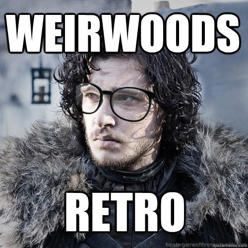 Weirwoods Retro  Hipster Jon Snow